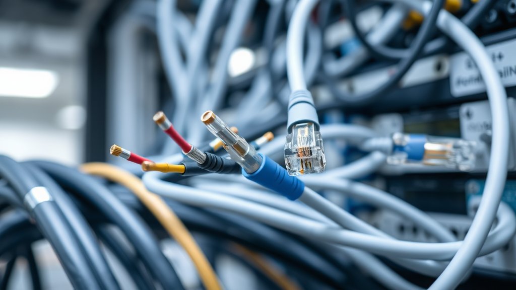 De evolutie van bekabeling: van logge kabels tot slimme netwerken