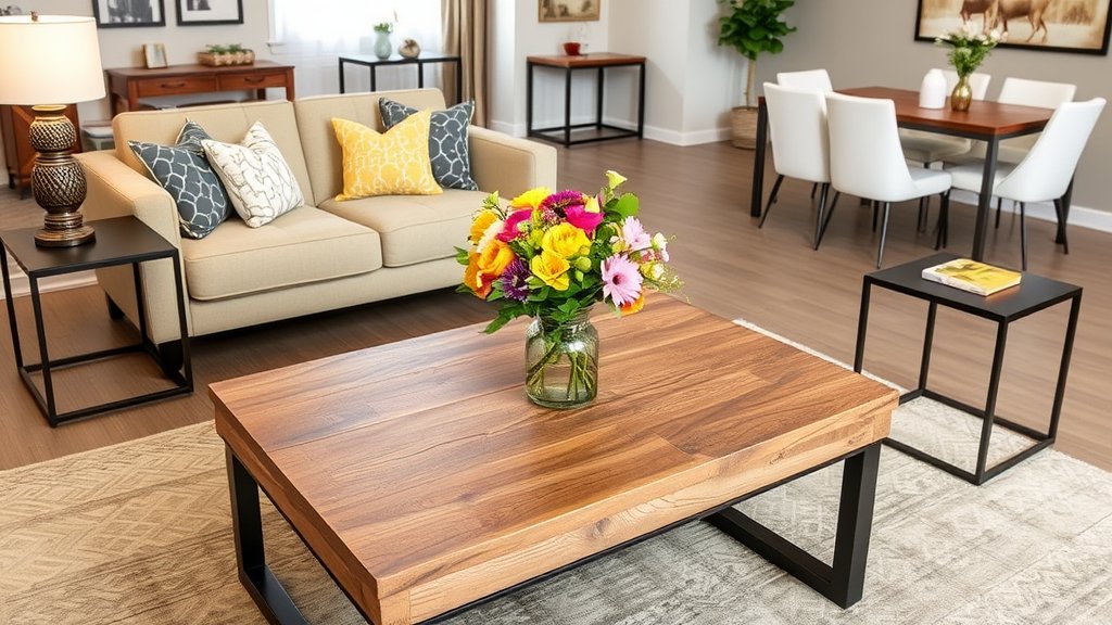 De juiste salontafel vinden: stijlvol en praktisch in huis